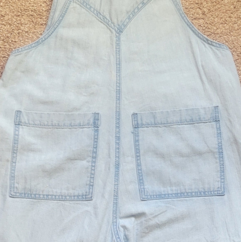 Universal Thread Light Blue Denim Women's Overalls - Picture 6 of 10